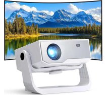 2025 Smart projektors Full HD 1080p, 4K atbalsts Mājas kinozāles projektors ar WiFi un Bluetooth