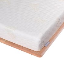 Newentor® 2-in-1 H2 un H3 cietības līmeņu želejas virskārta 100 x 200 cm, 10 cm augstuma Öko-Tex® sertificēts matrača virskārtas pārklājs - matrača virskārta gultu kastēm, karavānu dīvānu gultām, mazgājams pārvalks