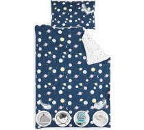 Bērnu gultas veļas komplekts 140 x 200 cm, Oeko-Tex sertificēts divdaļīgs gultas veļas komplekts ar spilvendrānu 65 x 65 cm, īpaši mīksts mikrošķiedras bērnu gultas veļas komplekts ar rāvējslēdzēju
