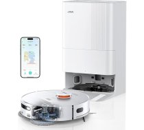 JONR T5 Pro robotizētais putekļsūcējs ar tīrīšanas funkciju, 8150Pa sūkšanas jauda (uzlabota salīdzinājumā ar T5 Lite), karstā gaisa žāvēšana, sānu birste pret sapīšanos, šķēršļu novēršana, LiDAR navigācija, "viss vienā dokā