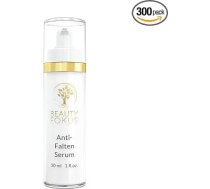 Vegānisks pretgrumbu serums sejai, kaklam un dekoltē ar hialuronskābi - 9 augstas koncentrācijas aktīvās sastāvdaļas - 30 ml - Ražots Vācijā