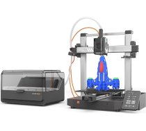 Anycubic Kobra 3 V2 Combo 3D printeris, daudzkrāsains, līdz 600 mm/s, uzlabota auto izlīdzināšana, jauna sprauslu tehnoloģija, aktīva pavedienu žāvēšana, 4 krāsu druka, izmērs 255 x 255 x 260 mm
