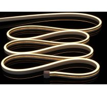 12 V 5 m silti balta LED gaismas josla, 3000 K ūdensizturīgs āra silikona elastīgs LED apgaismojums guļamistabai, virtuvei, iekštelpām, iekštelpu dekoram
