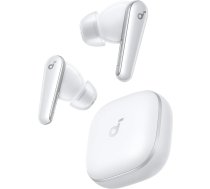 soundcore Liberty 5 by Anker Bezvadu austiņas ar trokšņu slāpēšanu, 2X spēcīgāka balss samazināšana, ANC reālajā laikā, ātra uzlāde, Dolby Audio, skaidri AI tālruņa zvani ar 6 mikrofoniem, ilgs akumulatora darbības laiks