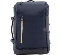 Hp travel 25l klēpjdatora mugursoma 15,6" portatīvajam datoram tumši zila 6b8u5aa