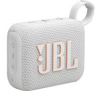 JBL Go 4 - pelēks - pārnēsājams Bluetooth skaļrunis ar JBL Pro skaņu, dziļiem basiem un atskaņošanas laika palielināšanas funkciju - ūdens un putekļu izturīgs - 7 stundu darbības laiks