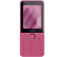 Nokia 225 4G Dual SIM mobilais tālrunis rozā krāsā