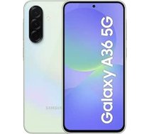 Samsung Galaxy A36 5G AI viedtālrunis bez līguma, Simlock Free AI mobilais tālrunis ar Android, 6GB RAM, 128GB atmiņa, 50MP kamera, Awesome Lime, 2,5 gadu garantija [Ekskluzīvi Amazon]