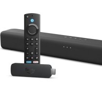 Amazon Fire TV Stick 4K Max, nodrošina straumēšanu caur Wi-Fi 6E, Ambient-TV un Amazon Fire TV Soundbar, 2.0-Lautsprecher mit DTS Virtual:X und Dolby Audio, kā arī Bluetooth savienojums