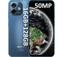 Ulefone Note 16 Pro Mobilais tālrunis, 16GB + 128GB Android 13 viedtālrunis bez līguma 4400mAh ar 50MP kameru 6,52" HD+ 5GHz WiFi Dual SIM/Face ID/4G/GPS/OTG/2 gadu garantija Zils