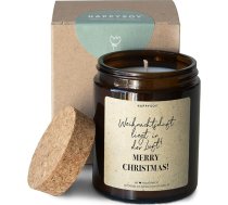 Dāvanu Ziemassvētku aromātiskā svece no sojas - roku darbs, bez plastmasas - ilgtspējīga dāvana sievietēm vīriešiem - Ziemassvētku dekorēšanas ideja - draudzenei Vecākiem Vecākiem Mammai Tētim Ziemassvētku smarža