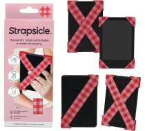 Strapsicle siksniņa Kindle un Kobo ierīcēm - Piemērota Kindle/Paperwhite (6") 7-10. paaudzes ierīcēm, 6" Kobo ierīcēm - 2 iepakojumi ar vieglu rokturi - vidēja izmēra - žingems