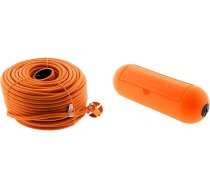 Zenitech pagarinātājs, 16 A, HO5VV-F, 2 x 1,5 mm², oranžs, 50 m. & Aizsardzība Orange Pour Prolongateur Jardin IP54