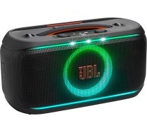 JBL PartyBox On-The-Go 2 portatīvais Bluetooth skaļrunis ar bezvadu mikrofonu, dinamisko gaismas šovu, 15 stundu atskaņošanas laiku, JBL Pro skaņu un Apvienotās Karalistes kontaktdakšu (G tipa)