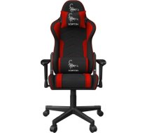 Scorpion spēļu krēsls melns un sarkans