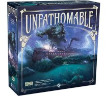 FFG Fantasy Flight Games, Unfathomable, Galda spēle, Vecums no 14 gadiem, 3-6 spēlētājiem, 120-240 minūšu spēles laiks, FFGUNF01, melns