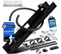 OfficeUp® Cable Duct Desk - Kabeļu vadi [Komplekts] - Kabeļu vadi - Kabeļu turētājs [Noņemams] - Kabeļu teknes - Tagad pieejams