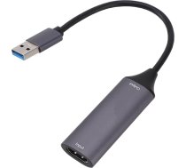 4K HDMI video ierakstīšanas karte spēļu video ierakstīšanai spēļu tiešraidei PS5 Xbox OBS darbojas ar PC/Win/Android/IOS (USB3.0)
