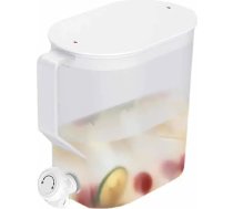 2,5 l dzērienu dozators, dzērienu ūdens konteiners ar vāku, sulas krūzes dozators, dzērienu krūze kempinga ballītei Alus
