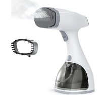 Homuserr tvaika gludeklis ar tvaiku, 1500 W, LCD pārnēsājamais tvaika gludeklis ar tvaika birsti, ātra uzkarsēšana 20 sekundēs, 2 tvaika līmeņi, 300 ml liela ietilpība, vertikāls un horizontāls tvaika gludeklis