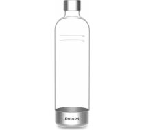Philips ūdens sasaldēšanas aparāts Philips Soda Maker Cabin Bottle Caurspīdīga 1L pudele, kas ir saderīga ar Philips soda aparātiem
