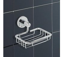 IPEA Pašlīmējošs metāla ziepju turētājs - nav nepieciešams urbums - moderns dizains - sienas ziepju turētājs līmēšanai vannas istabā, dušā, virtuvē, mājsaimniecībā - ziepju vai sūkļu turētājs - atvērts