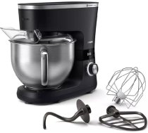 PHILIPS 7000 sērijas virtuves kombains HR7962/21, 5,5 L trauks, 1,5 L mikseris, 1000 W, 8 ātruma režīmi, sudraba/melns