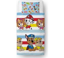 Paw Patrol Official Character World Brands Single Duvet Cover Set Reversible Double Sided Includes Matching Pillow Case Single Set