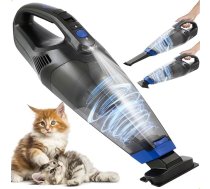AG 315 rokas putekļu sūcējs melns - Dustbuster - kluss - bezvadu - ļoti jaudīgs putekļu sūcējs bez vadiem - 100 W jaudīga sūkšana - LED apgaismojums - mājām un automašīnām