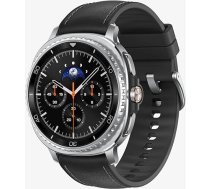 Samsung Galaxy Watch8 Classic viedpulkstenis, fitnesa pulkstenis un fitnesa sekotДЃjs, hibrД«da aproce un valkДЃjams displejs, rotД“joЕЎa apmale, 64 GB atmiЕ†a, 46 mm, LTE, melns