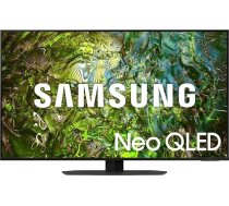 Samsung Neo QLED 4K QN90D 65 collu (165 cm) televizors ar Neural Quantum AI Gen2 procesoru, Quantum Matrix tehnoloģija, AI Upscaling, Smart TV, AI TV, 65QN90D [2024]