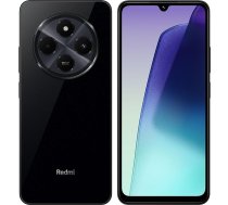 Xiaomi Redmi 14C portatīvais viedtālrunis ar 6,88 collu displeju, 4+128 GB, 120 Hz atsvaidzināšanas ātrums, 5160 mAh akumulatora darbības laiks līdz 22 stundām, video atskaņošana ar lādētāju, bez NFC (melns)