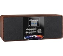 Imperial 22-235-00 Dabman i200 interneta / DAB+ radio ar CD atskaņotāju, stereo skaņu, FM, Wi-Fi, Aux In, Line-Out, austiņu izeja, ieskaitot barošanas bloku, brūns