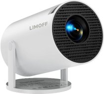 Mini projektors 4K mini projektors ar Android 11 WiFi 6 un Bluetooth 5.2 Full HD projektors 160 Ansi lūmenu 180 grādu leņķa autoklients 200 collu mājas kinozāles projektors, kas saderīgs ar mobilo tālruni/PC