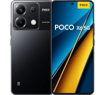 Xiaomi Poco X6 5G 12GB RAM 256GB melns, melns
