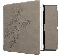 kwmobile Hülle saderīgs ar Amazon Kindle Scribe (2024) Hülle - Mākslinieciskais vāks - Magnolien Grau