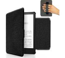 MyGadget futrālis Tolino Shine 4 | Kobo Clara 2E [2022] ar rokas siksniņu un automātiskā miega | modināšanas funkciju - melns flipa futrālis 4252010269762