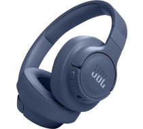 JBL Tune 770NC adaptīvās trokšņu slāpēšanas austiņas ar viedo apkārtējo vidi, Bluetooth 5.3, līdz 70 h akumulatora darbības laiks ar ātru uzlādi, viegls, ērts un salokāms dizains (zils)