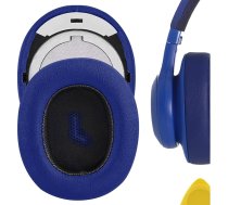 GEEKRIA QuickFit rezerves proteīna ādas ausu spilventiņi JBL E55BT austiņu ausu spilventiņiem austiņu austiņu spilventiņu remonta detaļas (zilas)