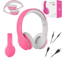 Krüger&Matz Street Kids Bluetooth austiņas rozā krāsā