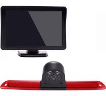 Bremžu gaismu atpakaļgaitas kamera + 4,3 collu TFT LCD krāsu displejs, IR nakts redzamības auto atpakaļgaitas kameras komplekts, ūdensizturīgs Mercedes Sprinter W609 Viano Vito Transit Ducato VW Crafter Master