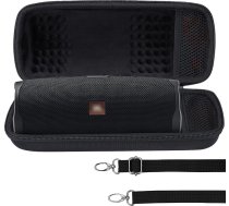 Lebakort cietais ceДјojuma aizsargvДЃciЕ†ЕЎ JBL Charge 5 Charge 4 Bluetooth Е«densizturД«gajam portatД«vajam bezvadu skaДјrunim (melns)