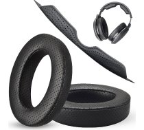 AHG Premium ausu spilventiņi un galvas saites spilventiņi, saderīgi ar Sennheiser HD600, HD650, HD660S, HD 660S2, Massdrop X HD 6XX HD58X Jubilee HD580, aitādas, bieza AHG FlexiSoft