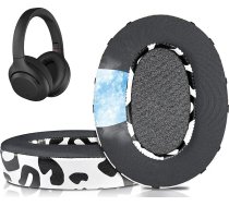 SOULWIT dzesēšanas gela rezerves auss spilventiņi Sony WH-XB900N/WH-CH710N(WHCH710N WHCH710 CH710)/WH-CH720N(WHCH720 CH720)/WH-RF400(WHRF400)/MDR-RF895RK, trokšņu izolācijas putu spilventiņi