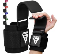 RDX pacelšanas siksnas Hook Strength Training, 8 mm polsterēta plaukstas aizsardzība, profesionāla kultūrisms svarcelšanas rokturis, fitnesa svarcelšanas svara celšanas āķis, vīriešu sievietes neslīdošs rokturis, Deadlift
