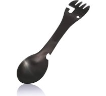 JOJYO Kempinga galda piederumu komplekts Spork Āra karote Dakša dakša nazis Pudeļu konservu atvērējs Kempings Nerūsējošā tērauda galda piederumi Ceļojumu funkcionāls pārtikas daudzfunkcionāls rīks Utensil