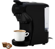 CR 4414 melns daudzkapsulu espresso aparāts
