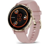 Garmin Sporta pulkstenis venu 3s amoled 41mm golden rose