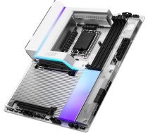 NZXT N9 Z890 - Intel Z890 LGA 1851 ATX spēļu pamatplate Core Ultra (2. sērija) - 20+1+1+1, DDR5, 5X M.2, PCIe 5.0, Wi-Fi 7, 5GbE, Thunderbolt 4 - RGB, metāla pārsegs - balta PCB