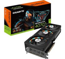 Gigabyte GeForce RTX 4070 Ti Gaming OC V2 12G Grafiskā karte, 3X Windforce ventilatori, 12GB 192-bitu GDDR6X, GV-N407TGAMING OCV2-12GD Grafiskā karte